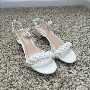 Dream Pairs Ankle-Strap Chunky Braided Heel Sandals